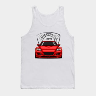 Red RX8 JDM Tank Top